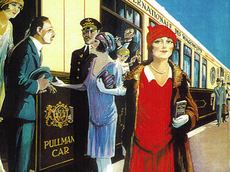 Poster featuring the Orient Express